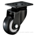 5 Inch Plate Swivel PVC Material Small Caster